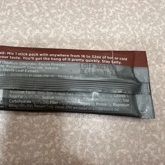 LMNT Electrolyte Drink Mix Variety Pack #21 packets - Picture 5 of 5